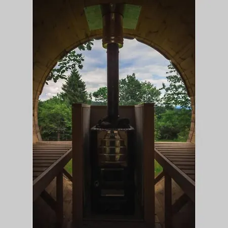 Enjoy Cozy Tree House Hills Forest Gardens Beautiful Views Sauna Hotbath Jablonne v Podjestedi Exterior photo
