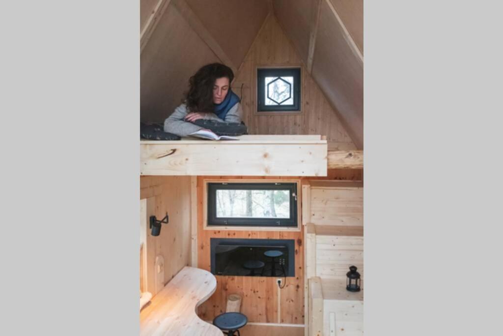 Holiday home Enjoy Cozy Tree House Hills Forest Gardens Beautiful Views Sauna Hotbath Jablonne v Podjestedi