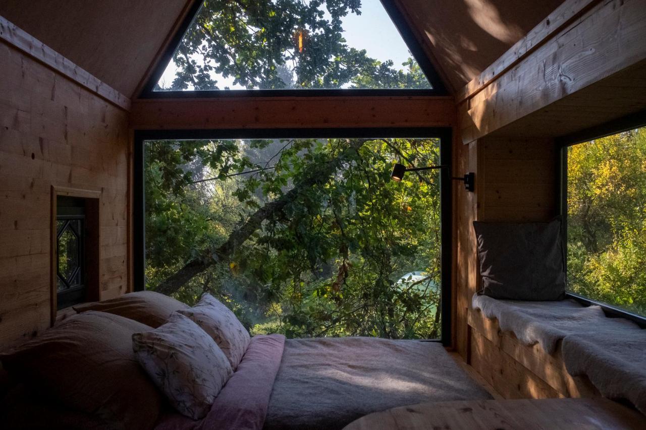 Holiday home Enjoy Cozy Tree House Hills Forest Gardens Beautiful Views Sauna Hotbath Jablonne v Podjestedi