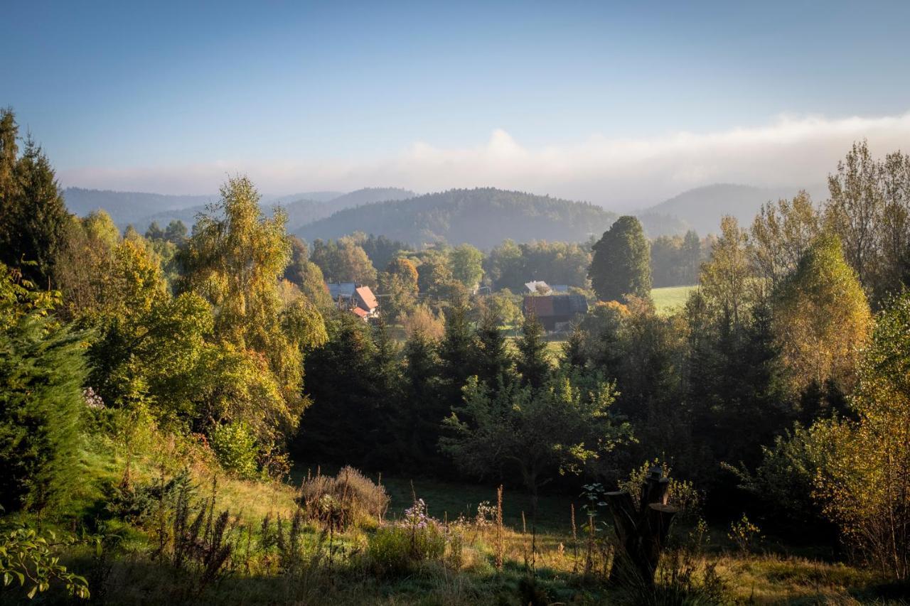 Holiday home Enjoy Cozy Tree House Hills Forest Gardens Beautiful Views Sauna Hotbath Jablonne v Podjestedi